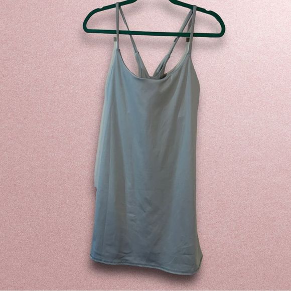 Aeropostale size XL romper/dress combo in cute dusty blue EUC - Picture 2 of 16